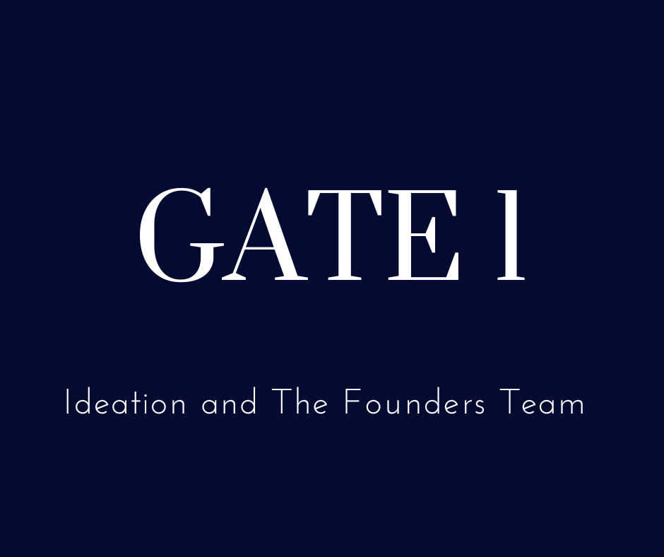 Gate 1 : Ideation and The Founders Team Ent01